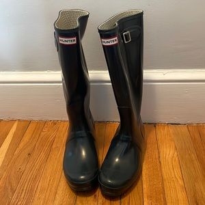 Hunter tall rain boots
